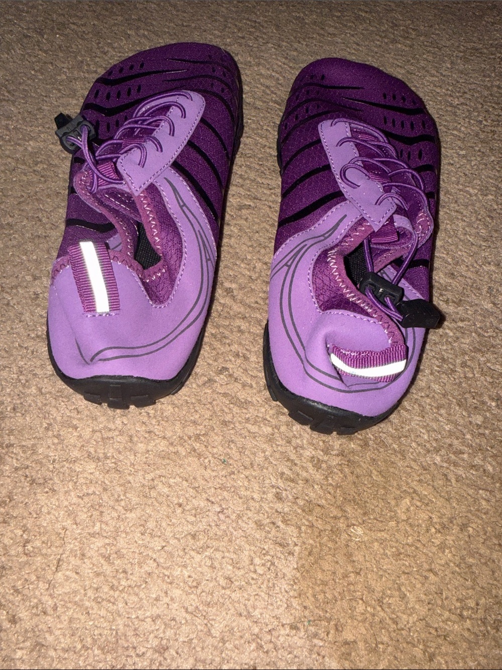 Purple Women's/Men’s Minimalist Water Shoes - Picture 5 of 6